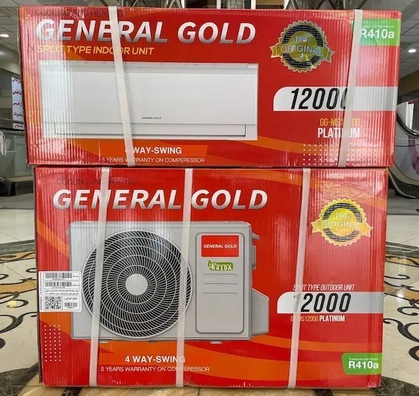  کولر12000جنرال گلد مدل GG-MS12000PLATINUM 