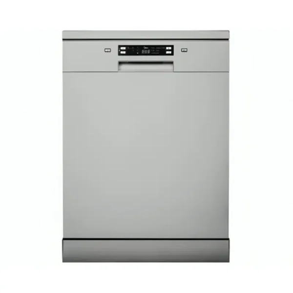 ماشین ظرفشویی جی پلاس مدل GDW-N1473S رنگ سیلور با ظرفیت 14 نفره کم مصرف، بی صدا ، مناسب خانواده های پرجمعیت