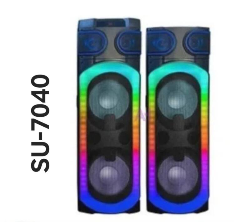 اسپیکر جفتی سونیا مدل SU-7040 با طراحی شیک و کیفیت صدای بالا ، مناسب برای استفاده در محیط های خانگی و حرفه ای 
