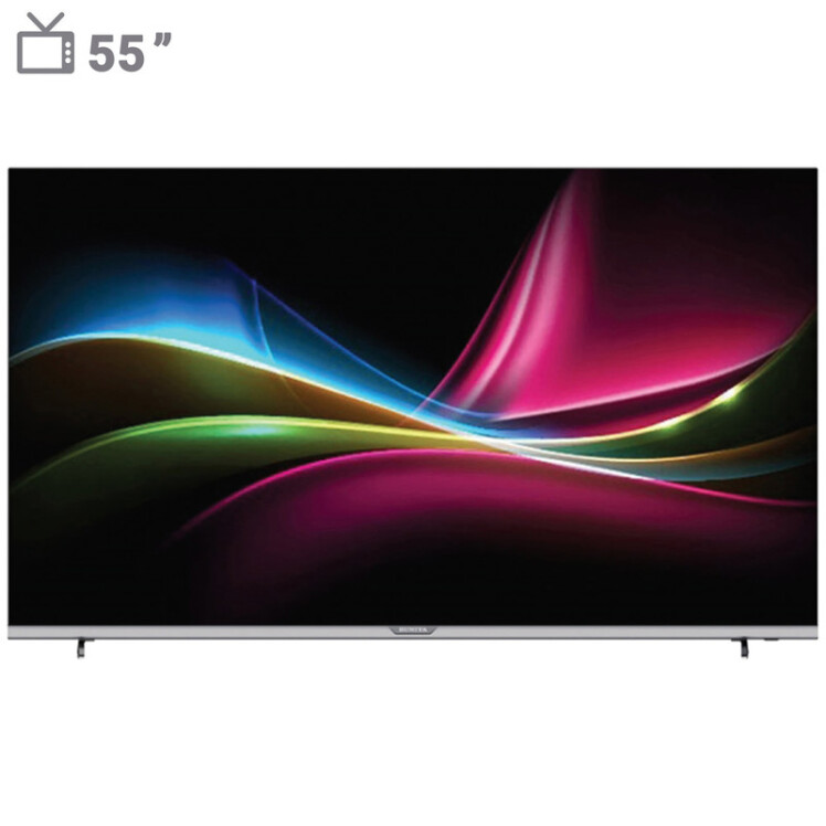 تلویزیون سونیا مدل S-55QU9605 سایز 55 اینچ با پنل QLED و کیفیت تصویر 4k ULTRA HD ، سیستم عامل اندروید 11